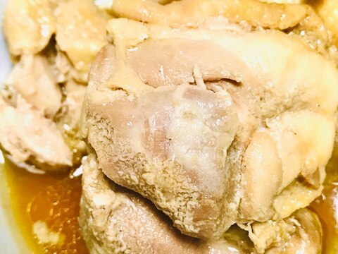 【レンジ料理】包丁一本で作る鶏の照り焼き煮込み